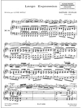 Largo Espressivo - Gaetano Pugnani - Partition - Violon
